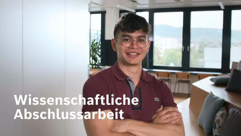 Einstieg bei Bosch | Wissenschaftliche Abschlussarbeit