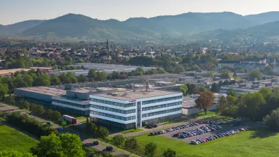 Das neue Werk von Bosch in Bühl an der B3 von oben