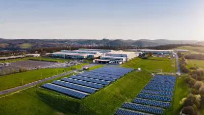 Werksgelände der Robert Bosch Fahrzeugelektrik Eisenach GmbH auf dem Wartenberg
