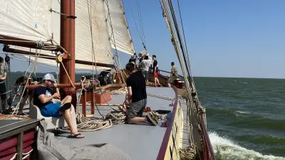 Teamseminar auf einem Segelschiff