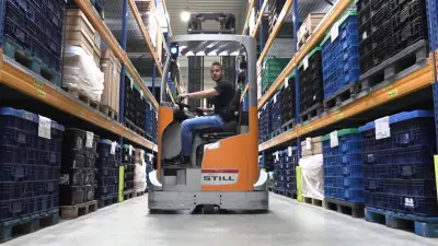 Bei Bosch ist in der Ausbildung zur Fachkraft für Lagerlogistik, der Gabelstaplerführerschein selbstverständlich mit drin.