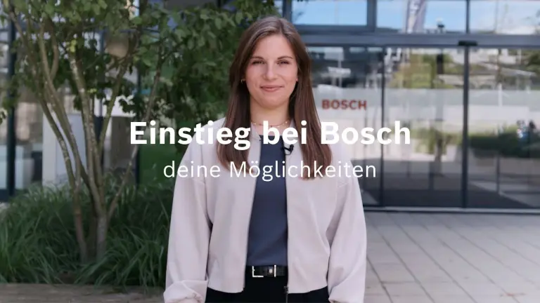 Einstieg bei Bosch | deine Möglichkeiten