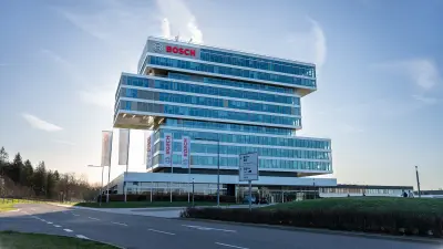 Bosch-Gebäude in Renningen, Deutschland