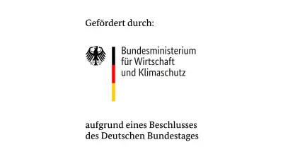 Förder-Logo des Bundesministeriums für Wirtschaft und Klimaschutz
