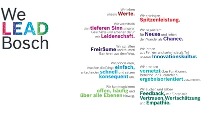Die 10 Führungsprinzipien von Bosch