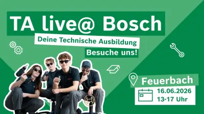 Technische Ausbildung Live@Bosch Stuttgart-Feuerbach