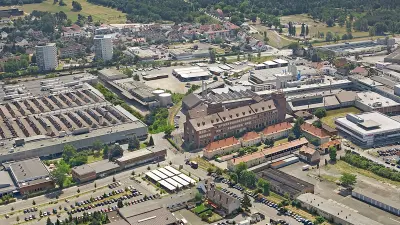 Luftaufnahme vom Bosch Standort in Bamberg