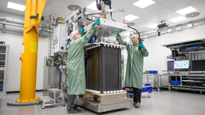 Fertigung des PEM-Elektrolyse-Stacks