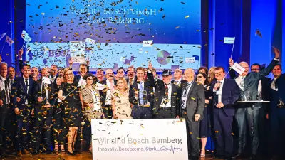 Bosch Bamberg wurde 2023 mit dem renommierten Ludwig-Erhard- Preis in Gold ausgezeichnet