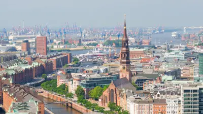 Hamburg Hafen - Luftbild
