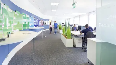 Moderne Büroarbeitsplätze
