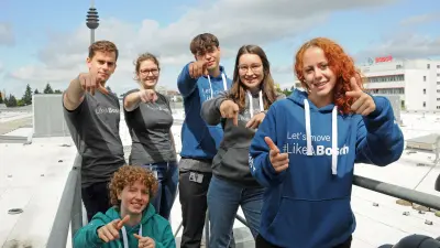 Ausbildungsteam Bosch Nürnberg.