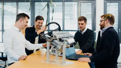 Moderne Arbeitswelt für kreativen Freiraum.
