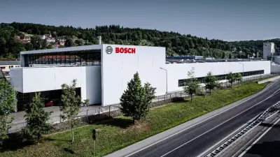 Das Werk 4 in der Lorcher Straße enthält das Ausbildungszentrum und einen Produktionsbereich.