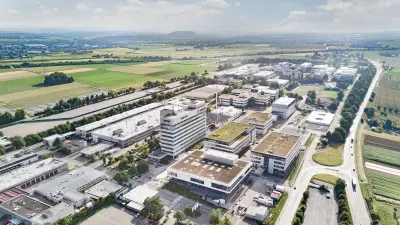 Bosch in Schwieberdingen - Luftbild