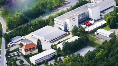 Bosch in Sebnitz - Luftbild
