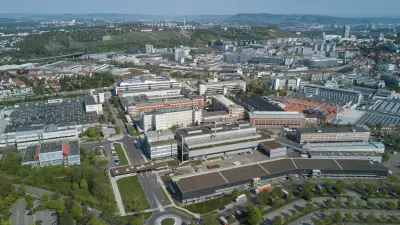 Bosch in Stuttgart-Feuerbach - Luftbild