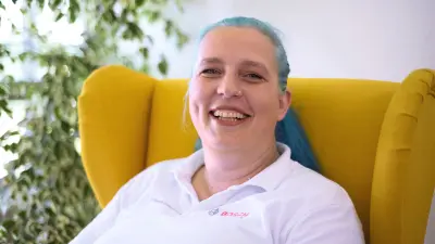 Bosch-Mitarbeiterin Caroline Buck