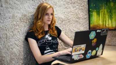 Marita im Gespräch
